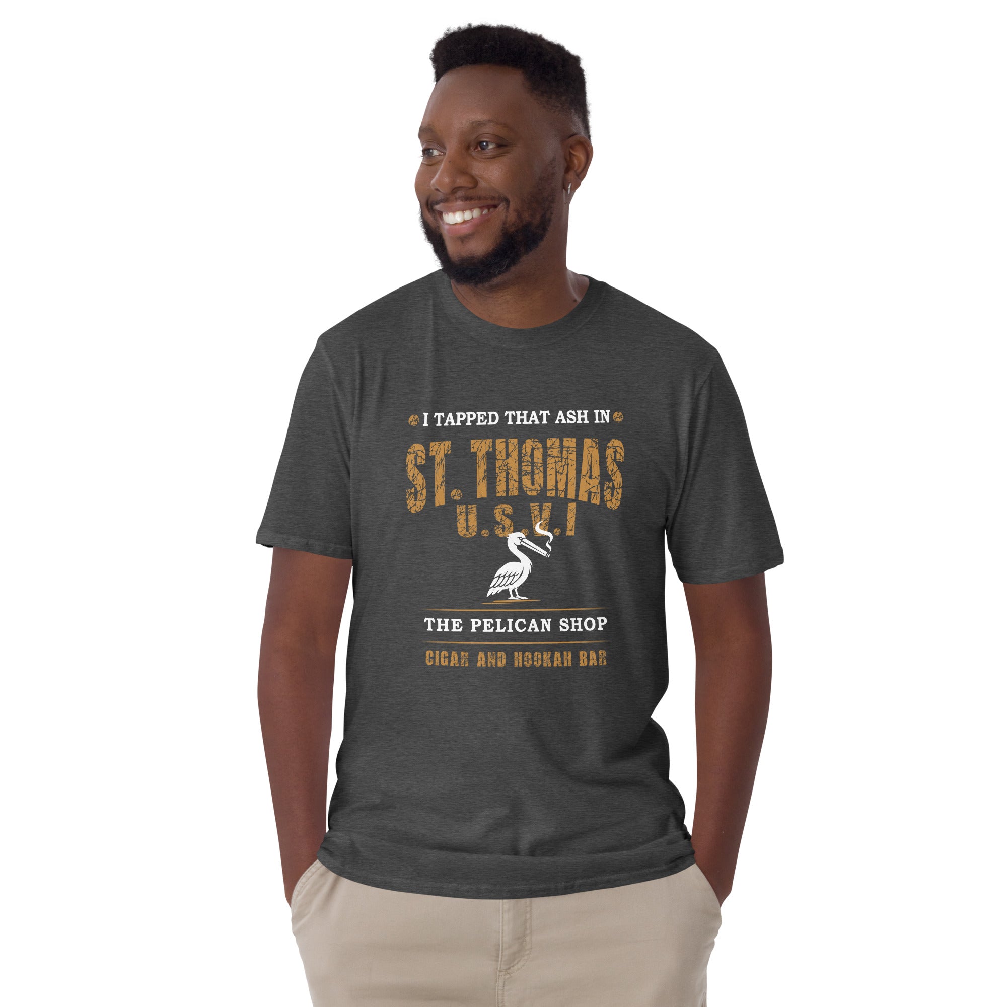 Short-Sleeve Unisex T-Shirt – The Pelican Shop Cigar & Hookah Bar